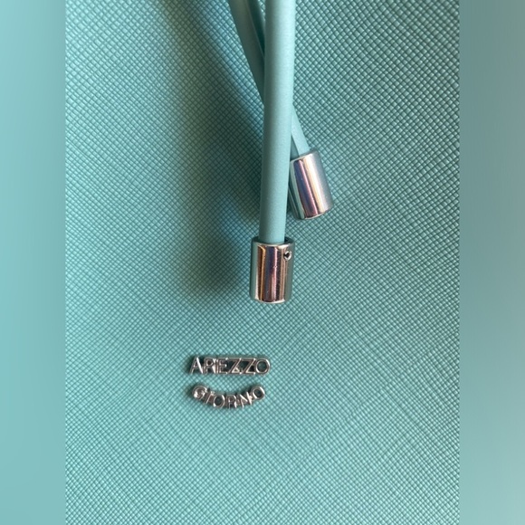 Bolsa Arezzo Mint Green Bucket Bag - Picture 4 of 7